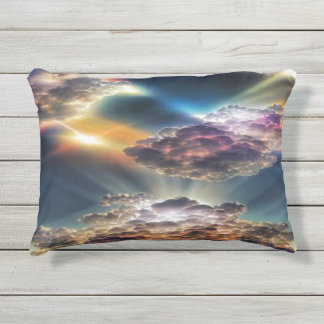 Galaxies Outdoor Accent Pillow