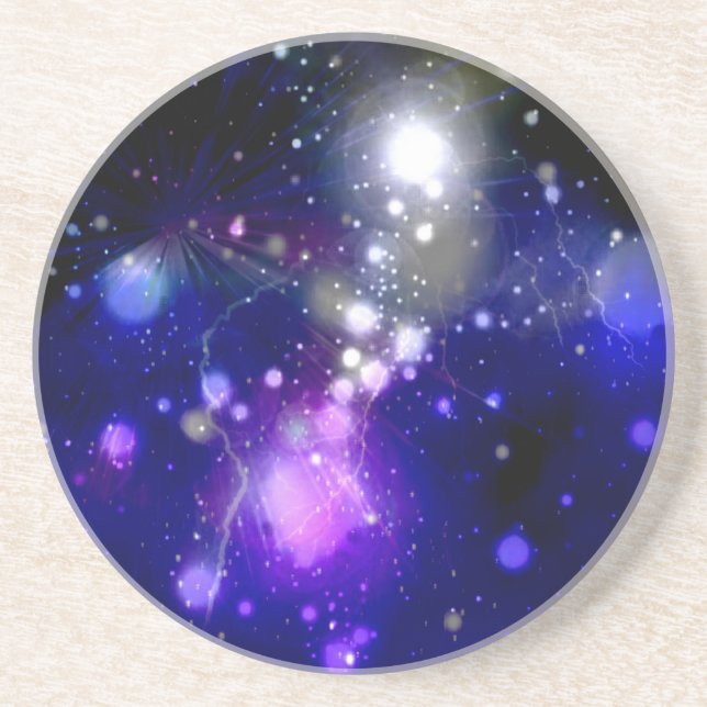 Galaxy 20 sandstone coaster (Front)