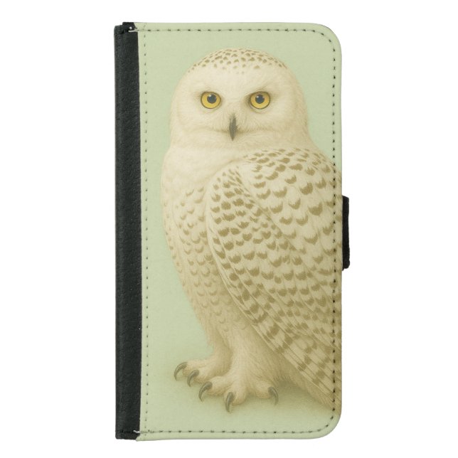 Galaxy 5 Snow Owl Phone Case (Front)