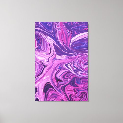 Galaxy Abstract Colorful Painting  Best abstract Canvas Print