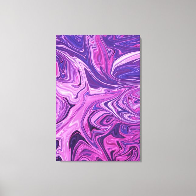 Galaxy Abstract Colorful Painting | Best abstract Canvas Print (Front)