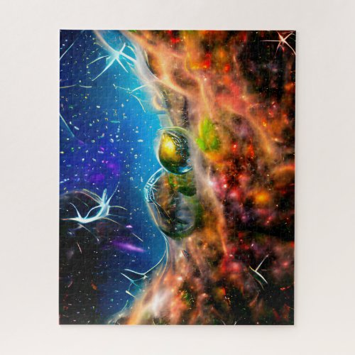 Galaxy abstract jigsaw puzzle
