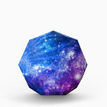 Galaxy Acrylic Award<br><div class="desc">It’s time to shine! Add some glittering stars and dazzle wherever you go with this celestial galaxy pattern.</div>