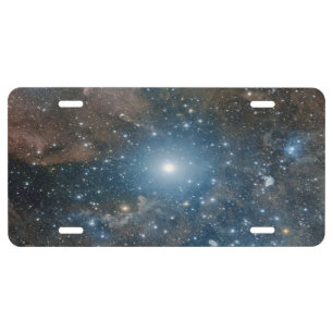Galaxy, add text license plate