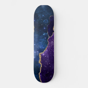 Galaxy Agate Series Design 10 Skateboard