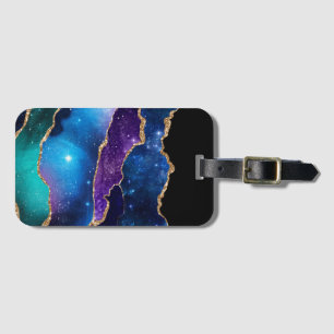 Galaxy Agate Series Design 13 Luggage Tag
