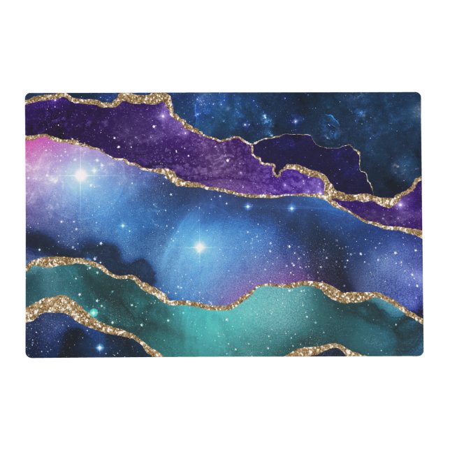 Galaxy Agate Series Design 13  Placemat (Front)