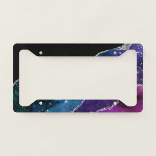 Galaxy Agate Series Design 23 License Plate Frame