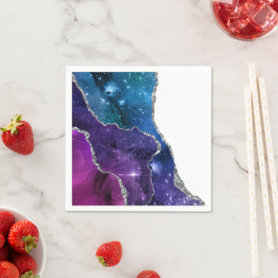 Galaxy Agate Series Design 23  Napkins
