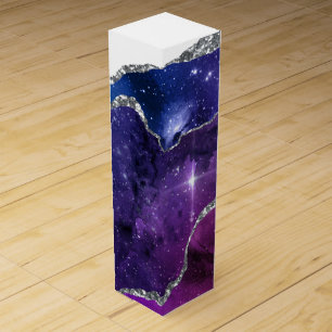 Galaxy Agate Series Design 23 Wine Box