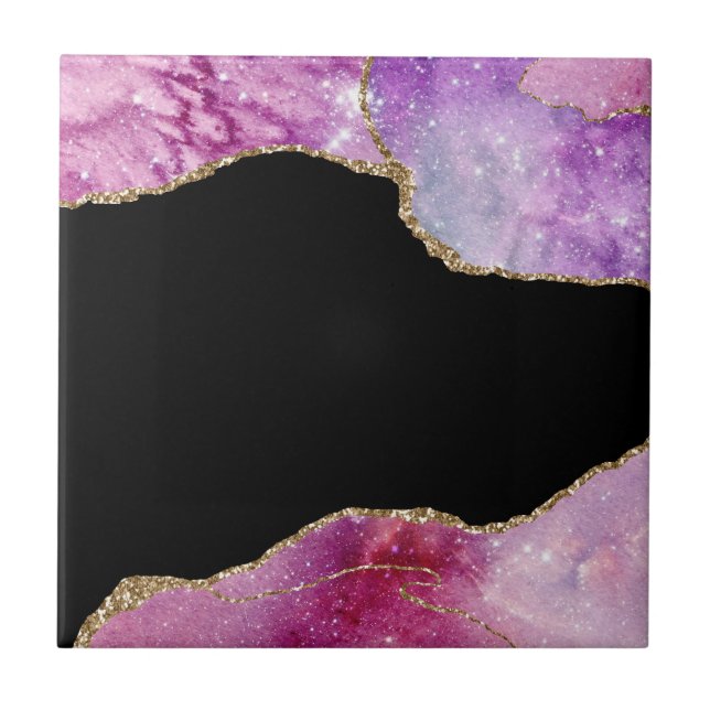 Galaxy Agate Series Design 2   Ceramic Tile (Front)