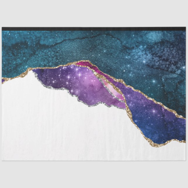 Galaxy Agate Series Design 6 Tissue Paper (Front)