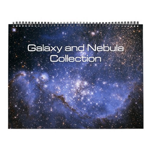 Galaxy and Nebula Collection Large Calendar