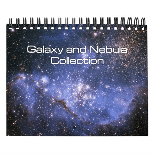 Galaxy and Nebula Collection Small Calendar