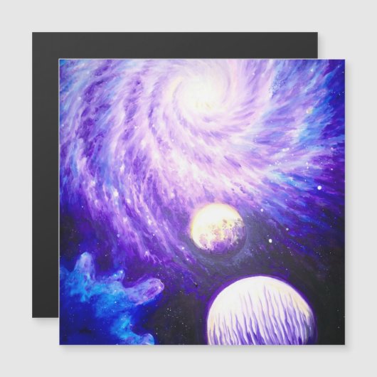 Galaxy and planets (Front/Back)