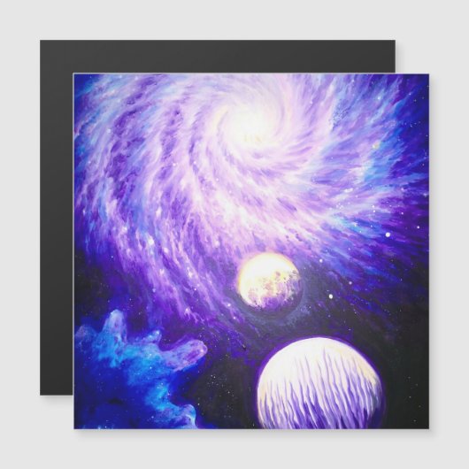 Galaxy and planets (Front/Back)