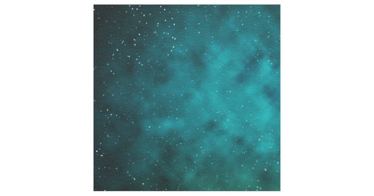 Galaxy And Space Pattern Fabric | Zazzle