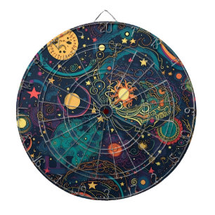 Galaxy Art Dartboard