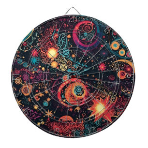 Galaxy Art Dartboard