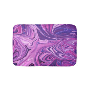 Galaxy art pattern bath mat