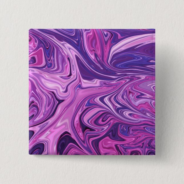 Galaxy art pattern button (Front)