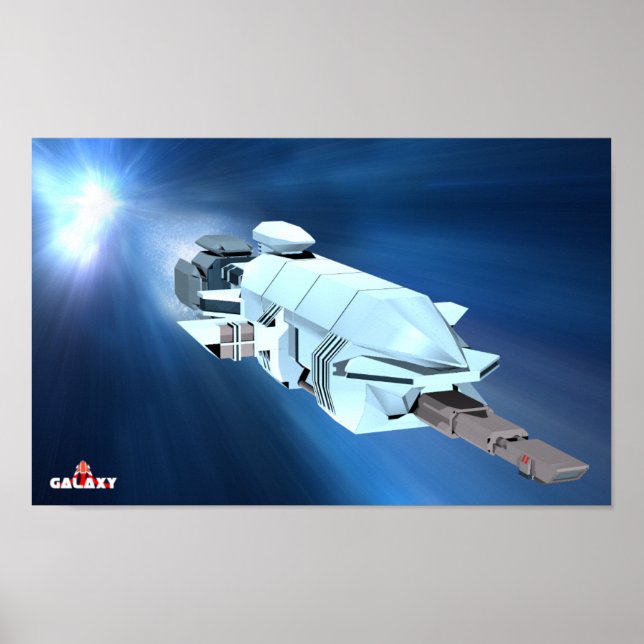 Galaxy Avalon Render Poster (Front)