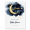 Galaxy Baby Shower Welcome Sign Moon and Stars