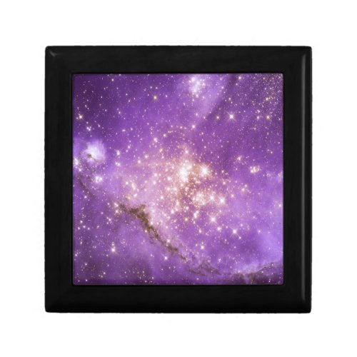 Galaxy Background _ Light Purple Gift Box