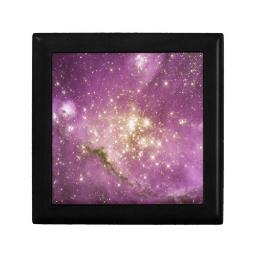 Galaxy Background _ Pink Gift Box