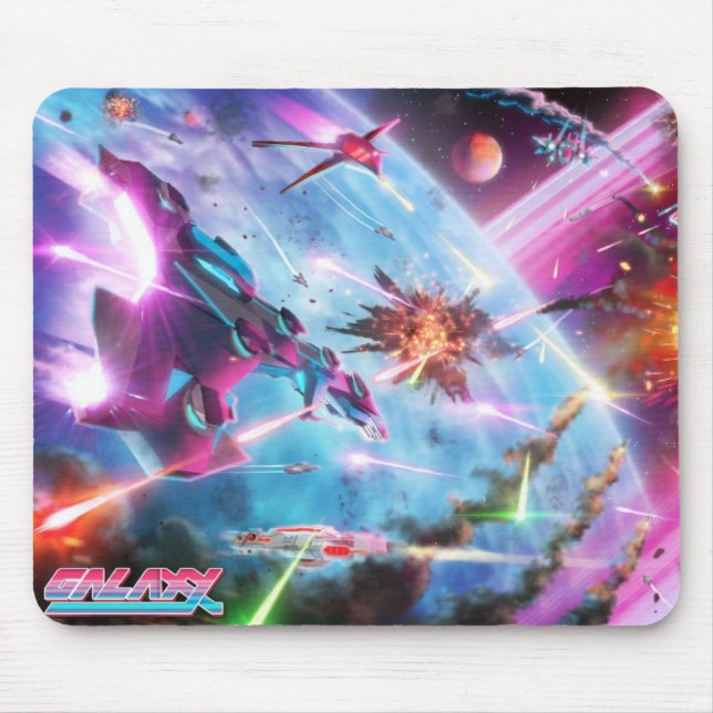 Galaxy Battle Mousepad 2 (Front)