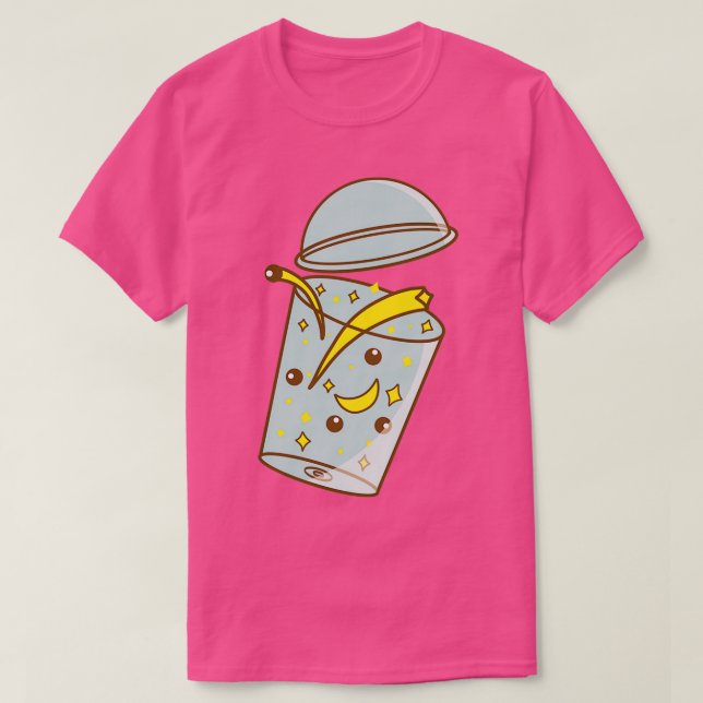 Galaxy Boba Tea T-Shirt (Design Front)