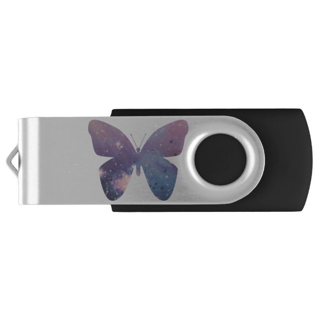 Galaxy Butterfly USB Flash Drive (Back)