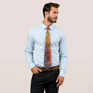 Galaxy by Barbara Sheehan. Carina Nebula. Stars Neck Tie