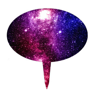 Galaxy Cake Topper
