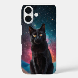 Galaxy Cat Dream iPhone 16 Case