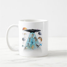 Galaxy Cat Swimming T-Shirt | Cute Astronaut Cats 