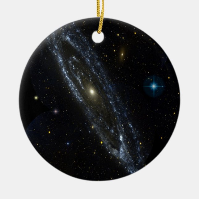 Galaxy Ceramic Ornament (Front)