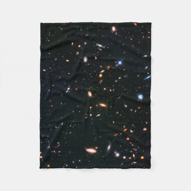 Galaxy Cluster Abel Fleece Blanket (Front)