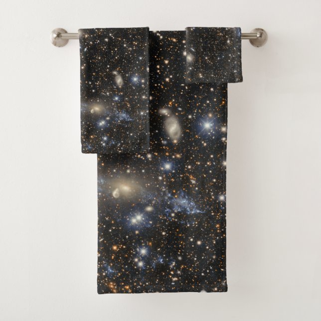Galaxy Cluster Abell 3574 Bath Towel Set (Insitu)