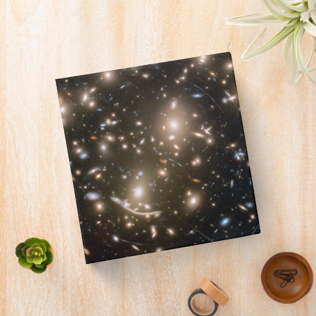 Galaxy Cluster Abell 370 3 Ring Binder (In Situ)