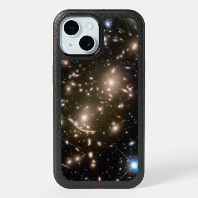 Galaxy Cluster Abell 370 iPhone 15 Case (Back)