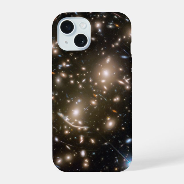 Galaxy Cluster Abell 370 Iphone Case (Back)