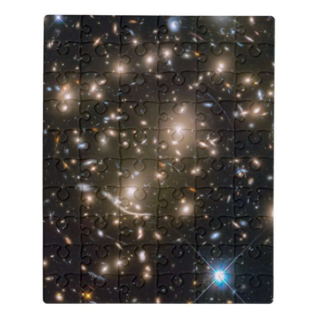Galaxy Cluster Abell 370 Jigsaw Puzzle (Puzzle Vertical)