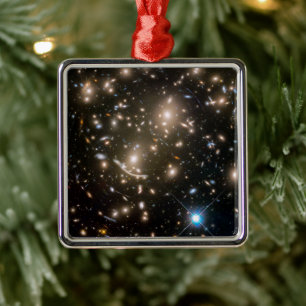 Galaxy Cluster Abell 370 Metal Ornament