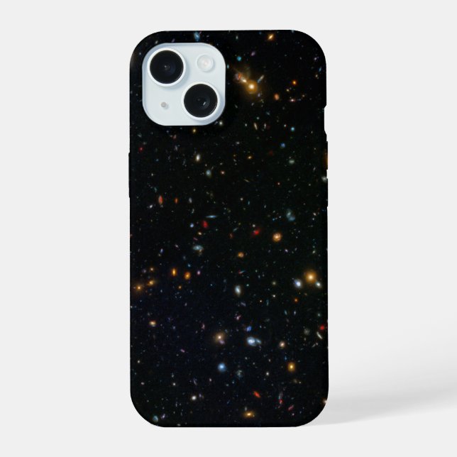 Galaxy Cluster Abell 370 Parallel Field. iPhone 15 Case (Back)