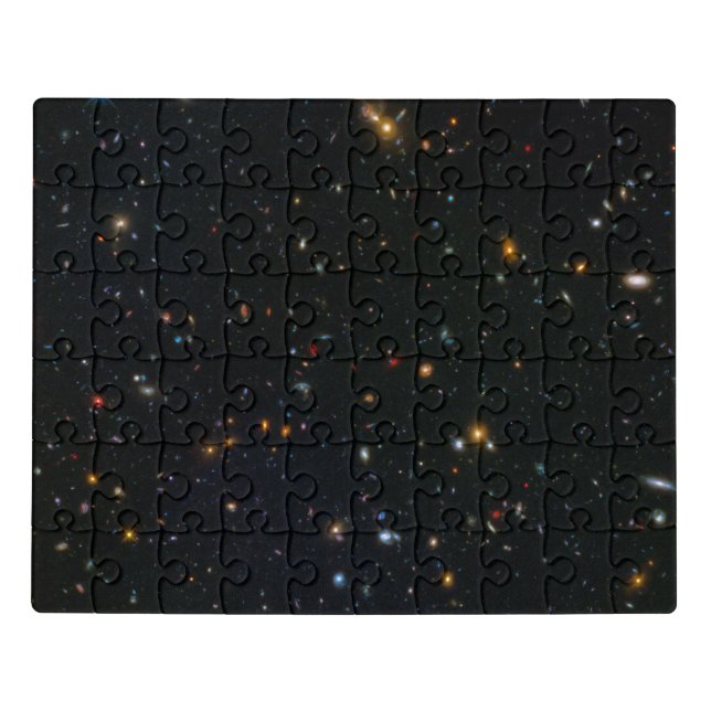 Galaxy Cluster Abell 370 Parallel Field. Jigsaw Puzzle (Puzzle Horizontal)