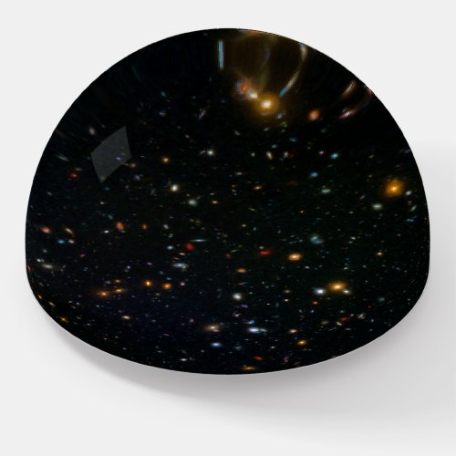 Galaxy Cluster Abell 370 Parallel Field Paperweight
