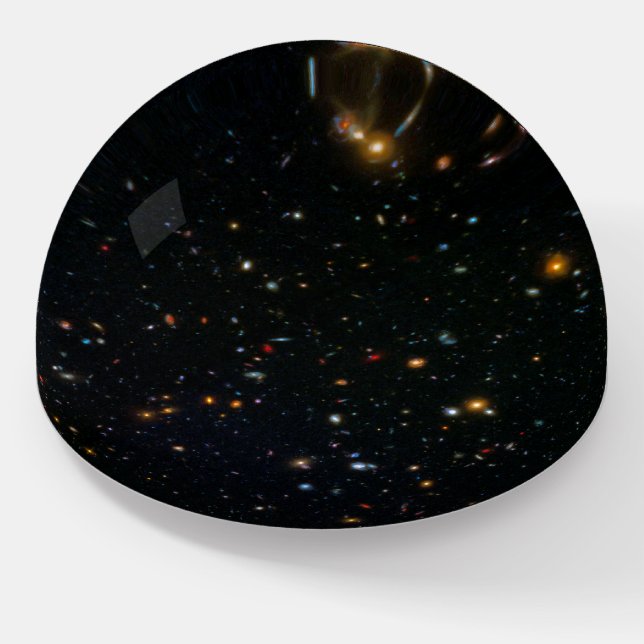 Galaxy Cluster Abell 370 Parallel Field. Paperweight (Angled)