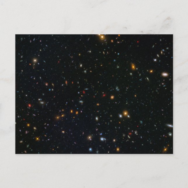 Galaxy Cluster Abell 370 Parallel Field. Postcard (Front)