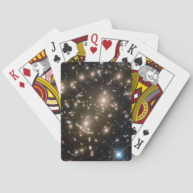 Galaxy Cluster Abell 370 Poker Cards (Back)